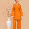 Adjustable-Top Co-ord Set — Marigold Orange